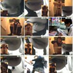 E37-09 コンビニトイレ隠撮 うんこ座りJKウンコ 投稿 エボ・ビジュアル Toilet