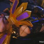 GHKP-84 Mao Hamasaki 女幹部絶体絶命 魔獣姫グリフォンヌ Cosplay GIGA