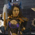 GHKP-84 Mao Hamasaki 女幹部絶体絶命 魔獣姫グリフォンヌ Cosplay GIGA