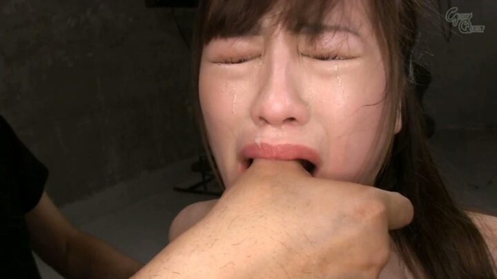 Screenshot 18 from GVG-881 Moe Hazuki Ma○ko Device Bondage9: Metal Restraint Interrogation … SM 3P Training, Restraint Fetish, Deep Throating