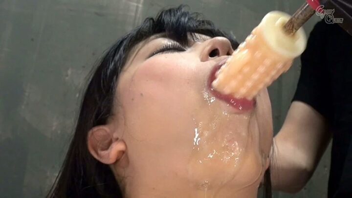 Screenshot 10 from GVG-940 Nagai Mihina Ira Machio: Practicing Student Mihon 3P Mega Nectar Glorious Quest (GQE) Costume Deep Throating