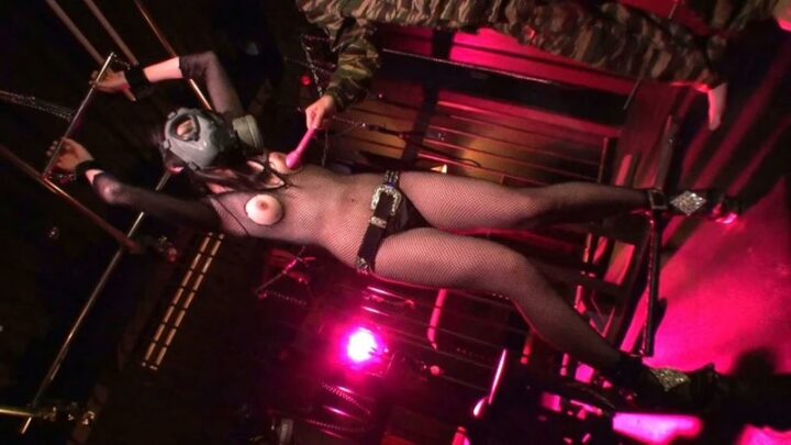 Screenshot 13 from DOKS-266 Arimura Chika, Mitsuna Rei Gas Mask SM Masochism Other Costume Fetish