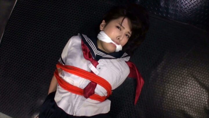 Screenshot 21 from MDTM-489 Kuraki Shiori: Blindfolded Captivity, Worm Acne, Mediation Station Humiliation 3P・4P SM