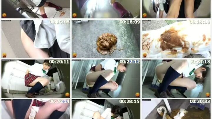 Screenshot 3 from EE-256 Stalking and Filming: Schoolgirl Returning Home, Skirt Lift, Anal Leak, Scat, Eva Visual, Nude