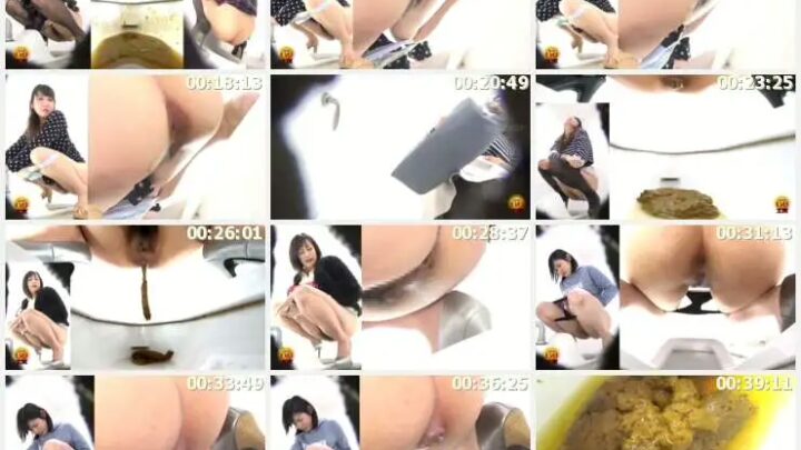 Screenshot 4 from EE-291 5-Camera Teasing Voyeur: Naughty Office Ladies 2, Constantly Using the Convenient Hidden Toilet, Scat Evo-Bizual, Naked