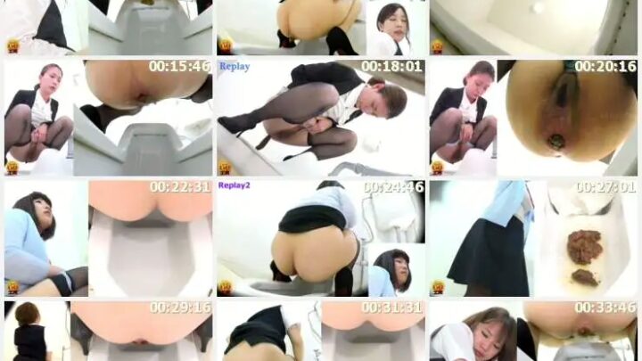 Screenshot 4 from EE-320 Toilet Peeping Office Lady Lewd Noises Yuunko Scat Costume Maid