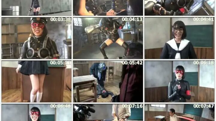 Screenshot 24 from GHKQ-19 Nanami Yua: The Righteous Avenger, Gakuraner – Cosplay Squirting Insult, Public Humiliation, Urination, Clothes, Costume