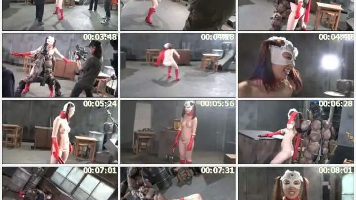 Screenshot 24 from GHKQ-35 Shirakane Reina: Love’s Knight, Maboroshi Mask, Zip Boots Cosplay, Hermaphrodite Heroine, Una Month Production, 75 Minutes