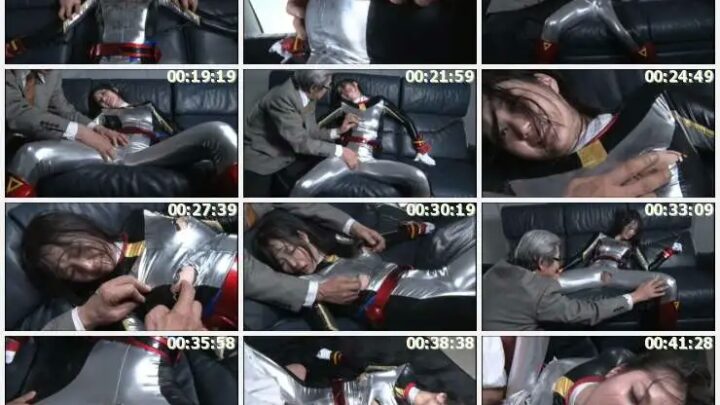 Screenshot 23 aus GHKR-33 Hashishita Mako: Special Rescue Unit – Seluria, Armor Destruction and Humiliation, Insult Mini Skirt, Aphrodisiac Costume Heroine
