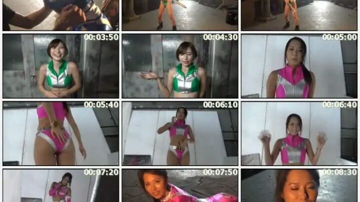 Screenshot 24 from GPTM-38 Tsunoya Miharu, Natsuki, Natsuo Mimitsu and Seishin Tokusentai Saint Force After3 Big Tits Gigantic Breasts Costume Cosplay GIGA