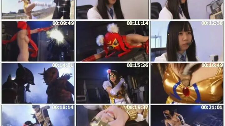 Screenshot 2 from GVRD-54 Niiyama Kaede Super Heroine VS Rape Hunter Onslaught Part 1: Costume Battle Team · Anime · Game Cosplay GIGA (GIGA)