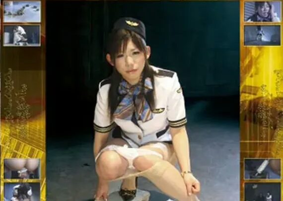 Screenshot 1 from JDSD-04 Nakahara Miki Cabin Attendant: Excretion Slave SM Torture