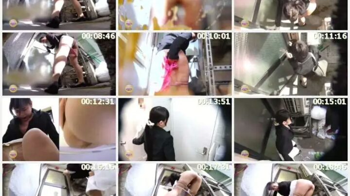 Screenshot 3 from SL-351 Urgent Office Lady: Internal Bladder and Bowel Release, Four Times, Scat Defecation, Jade (FULL)