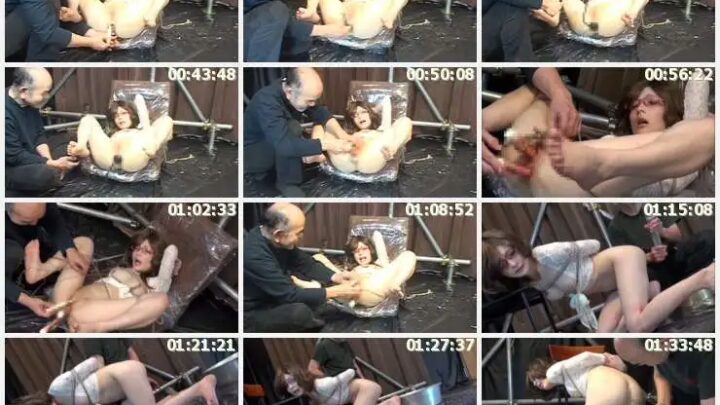 Screenshot 2 aus YA-005 Tsuruno Yuu: Tightly Stretched Thighs and Buttocks ~ Bound in a Tight PVC Suit