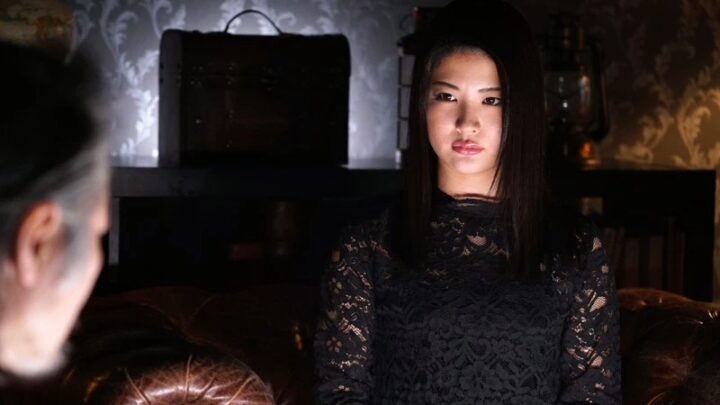 Screenshot 21 from DJUD-122 Mizutani Aoi: Female Body Possession Research Institute THE THIRD JUDAS Episode-22 With A Woman With A Mysterious Male Soul Disdain… 148 min Humiliation