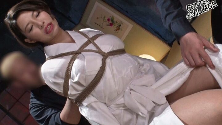 Screenshot 10 from ZEAA-40 Mayama Riko: Tied and Tormented – The Incestuous Affair of a Security Guard’s Wife, Incest Tied, Kimono