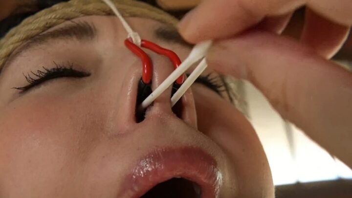 Screenshot 4 from BDSM-068 Aikawa Mika: The Submissive Maso Queen – Training Record with Deep Throating, Nose Hook, Scat, and Torture