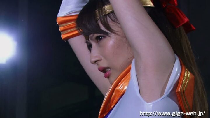 Screenshot 11 from GHKP-01 Nishiuchi Runa: Heroine Crush Omnibus Costume Rokuiki Shu SM Special Effects