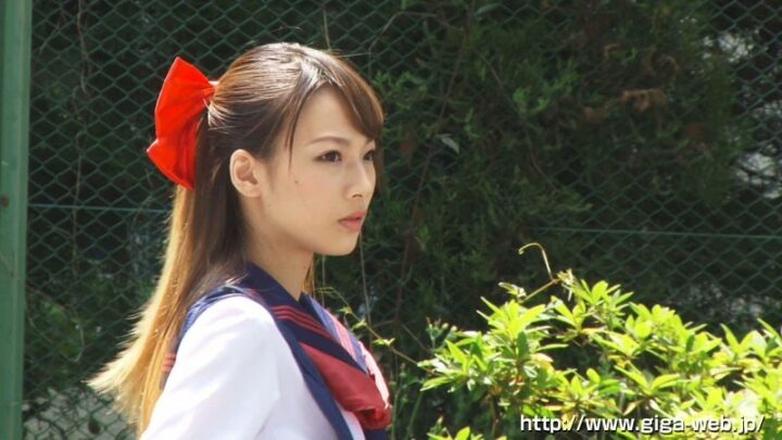 Screenshot 15 from GHKP-01 Nishiuchi Runa: Heroine Crush Omnibus Costume Rokuiki Shu SM Special Effects