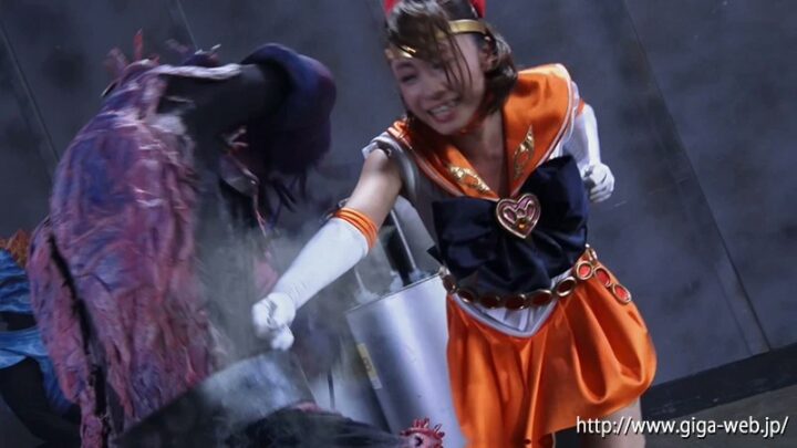 Screenshot 19 from GHKQ-62 Kiriyama Yuu: Heroine’s Complete Defeat – Beautiful Girl Warrior Sailor Venus After Story, Planning Costume Panty Outfit