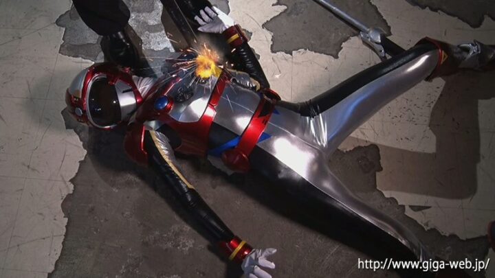 Screenshot 19 aus GHKR-33 Hashishita Mako: Special Rescue Unit – Seluria, Armor Destruction and Humiliation, Insult Mini Skirt, Aphrodisiac Costume Heroine