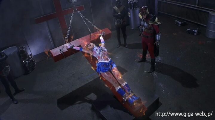 Screenshot 14 from GHKR-55 Hoshi Ameri Cross Crucifixion Crush Acme Seiraa Akkasu Clothes Uniform Restraint Other Kawasumi Jyuu 120 min Cosplay