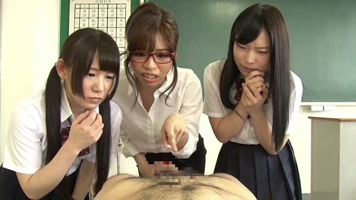 NFDM-419 Girls Who Want to Be Taught the Most: Queen-Like Girls Teach Health and Physical Education – Japanese Limited Company Fera-Tokki Costume School Girls – Footjob Konishi Marie, Tsujii Yuu, Aoba Yuuka, Majima Kaoru のスクリーンショット 20