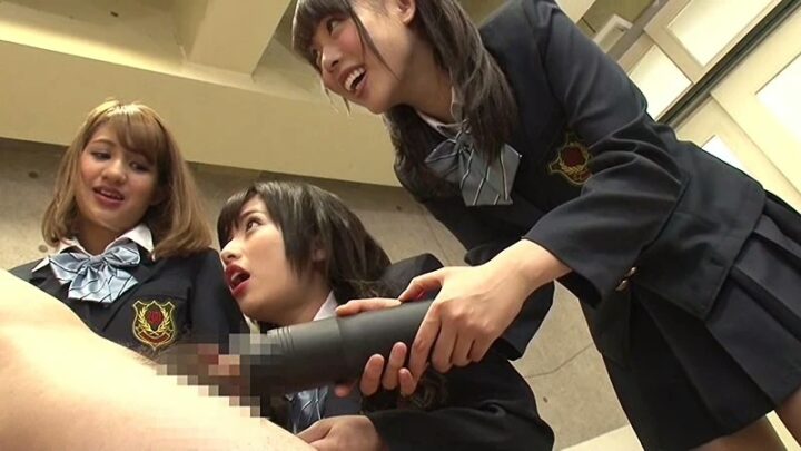 Screenshot 6 from NFDM-520 Hayakawa Mizuki, Hakutou Kokona: High School Girls’ Sperm Hunter – Forced Sperm Collection from Clueless Victims, Footjob, Foot Worship, Humiliation