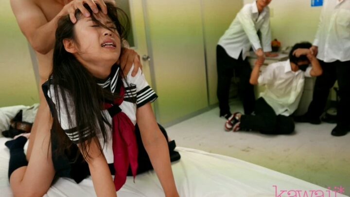Screenshot 9 from KAWD-709 Sakura Yura: The Raped Schoolgirl ~ Deflowered by 11 Classmates, Virgin School Girls TAKE-D