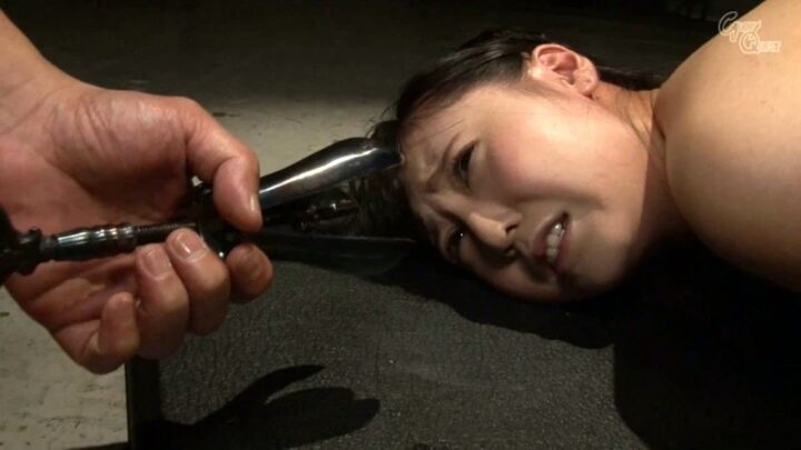 GVG-595 Tsukino Yuria: Anal Device Bondage 9 – Steel Restraint Anal Interrogation, Enema Alien 120 min, Nose Hook, Foreigner のスクリーンショット 16