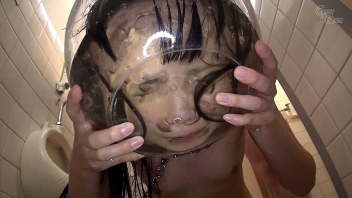 Screenshot 12 from MVG-023 Tsukino Yuria: Perverted Public Toilet – Humiliated Fleshlight Girl – Femdom Piss Drinking