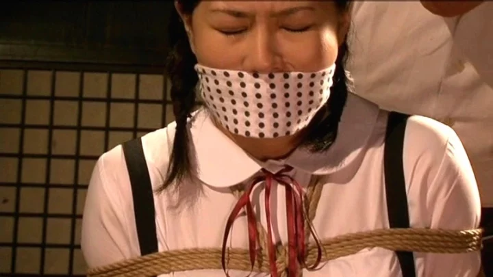 Screenshot 22 aus KNSD-23 Enge Bindungsqual ◎ Weibliches SM Gefesselt und andere SM Kostüm-Bondage