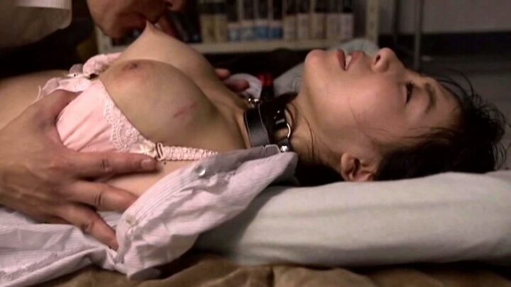 Screenshot 16 from REAL-470 Chibana Meisa: Maestra bajo vigilancia, Meiisa Chihana, grandes pechos, insulto, orgía, retirada de bragas, uniforme de colegiala, violación