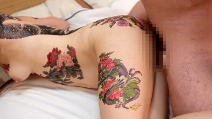 Screenshot 15 from XRW-396 Hatano Yui: A Woman’s Passion Carved Into Her Muscles, Tattooed Erotica and Other Fetishes