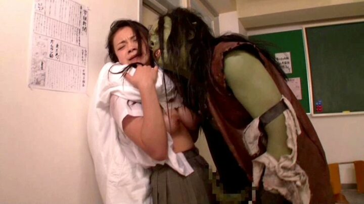 Screenshot 19 aus DVDES-659 Kawai Kan, Hoshino Tsumugi, Kairi Akemi: Alien Academy - Übermächtiger Penisangriff, Massive Ejakulation, Orgasmische Folter