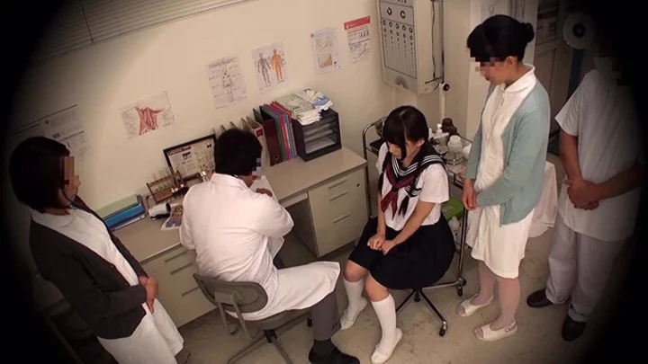 Screenshot 21 from DVDES-883: A Young Girl’s Tiny Anus is Invaded by a Sadistic Medical System Called ‘Examination’… Loli Series Costume Medical Uniform