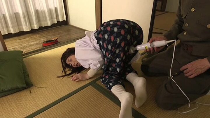 Screenshot 14 from HBAD-318: Wartime Secret Recording – The Sexual Violence of Soldiers Who Driven Mad Wives to Madness… Big Tits Captivity Ayumi Shinoda, Restraint, Humiliation