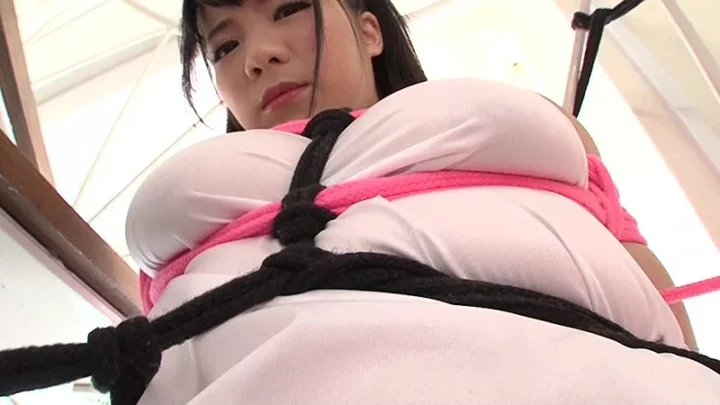 Screenshot 18 from IENE-567 Beautiful Schoolgirl Tight Bondage: Kukika Nozomi in Shaved Uniform, Irama Tidal Breathing, Giant Boobs SM