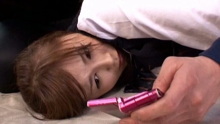 Screenshot 13 from NHDTA-238 Momone Mamiru, Maeda Hina, Ayaken Hikaru: The Key to Handcuffs is Inside Ma○ko’s Underwear… A Girl with Her Lower Half Exposed… CAP Socks Semen Bloomers Socks Clothing Restraint 120 min