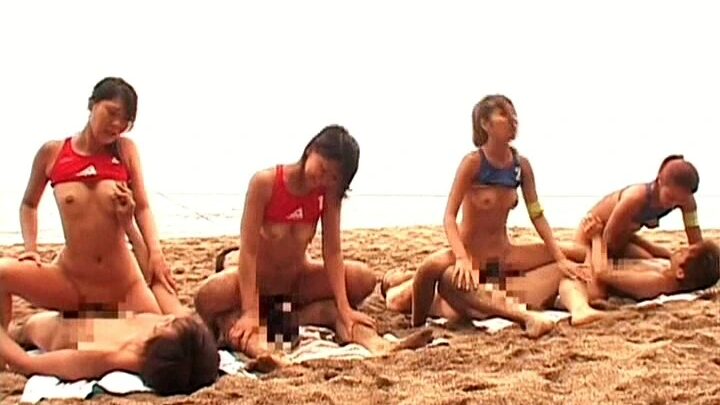 Screenshot 6 from RCT-143 Shirakawa Risa: Her White River Risa, 175cm Tall and Above, Muscular Ass in a Real Summer Beach Gathering… Exposure 100 Minute Project