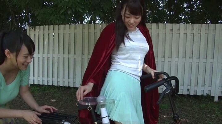 Screenshot 21 from RCTD-026 橋本真央，渋谷香穂，桜野由奈 HYPER 电动按摩器自行车 120 分钟项目喷水