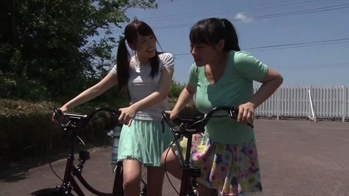 Screenshot 17 from RCTD-026 橋本真央，渋谷香穂，桜野由奈 HYPER 电动按摩器自行车 120 分钟项目喷水