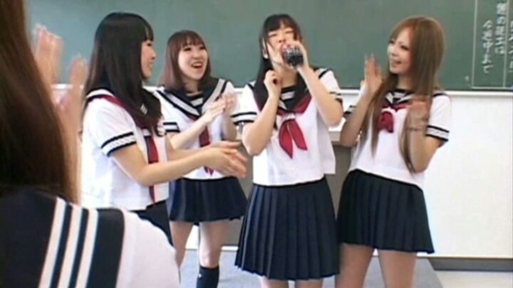 Screenshot 21 from SDMT-156 雫（第一美少女四季）集体启蒙 雫：女学生 SOD 创造（Soft On Demand）疯狂，日向凉 其他女学生项目