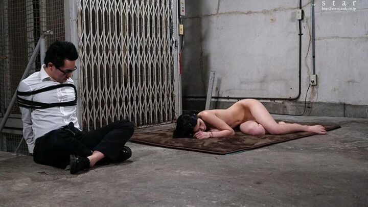 Screenshot 13 from STARS-202 Honjou Suzu: The Female Cadet Who Came to Save Me Witnesses a Fellow Cadet Being Raped by a Criminal Organization and Bursts into Full Arousal – SOD star Boots Cowgirl