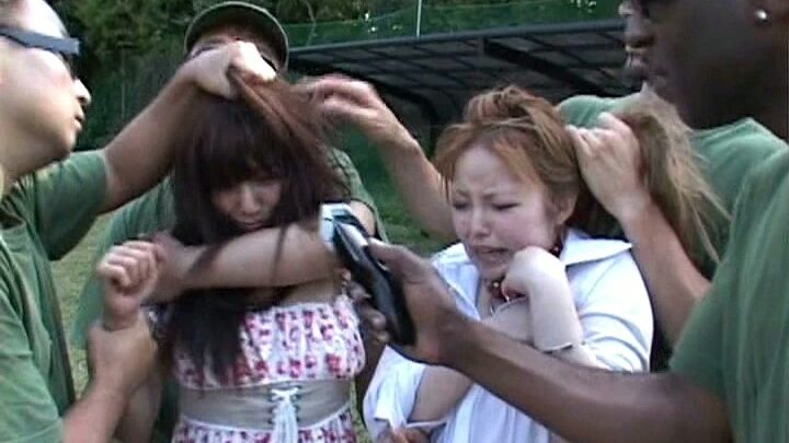 Screenshot 14 from SVDVD-187 Mitsuna Rei – Captivity: Captured and Fully Raped by Black Special Forces