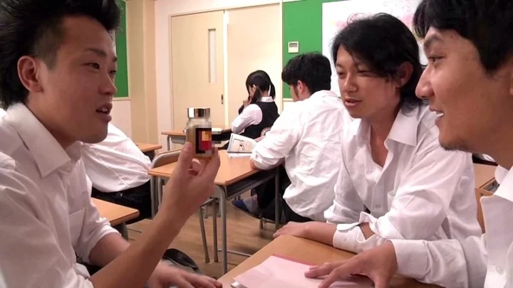 Screenshot 21 aus VANDR-005 □□ Anal Eizeme Klasse: Bester Schüler bekommt Anal • Doppelte Penetration... Wach, verheiratet und Nachbar-Schülerinnen, rasiertes Möse (Fetisch), Uniform, Schuluniformen, Orgie, Nachbar-Einlauf
