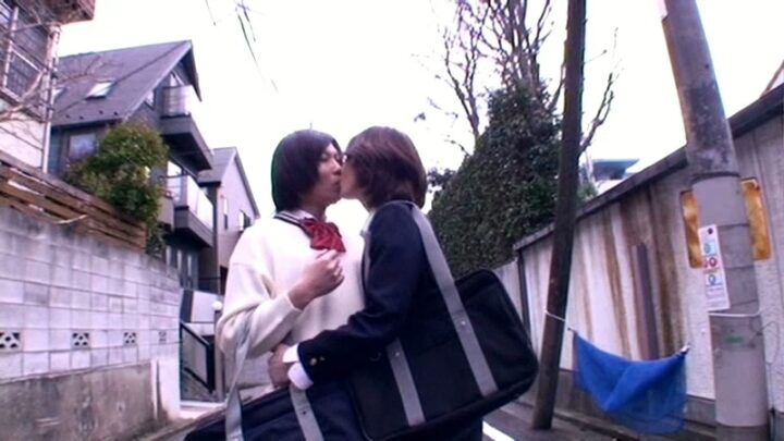 Screenshot 21 from GUN-212 Batsugun: Female Crossdressing × Sissy Boys = Reverse Ejaculation, Even Manly Men Become Onanoko, Crossdressing Project