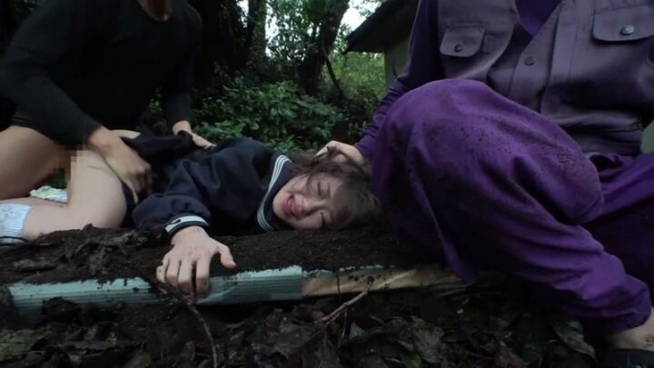 Screenshot 18 aus IBW-767: Coerced Girl Taken to the Wilderness for a Brutal Outdoor Rape – Clothes Torn Off, Exposed to the Elements