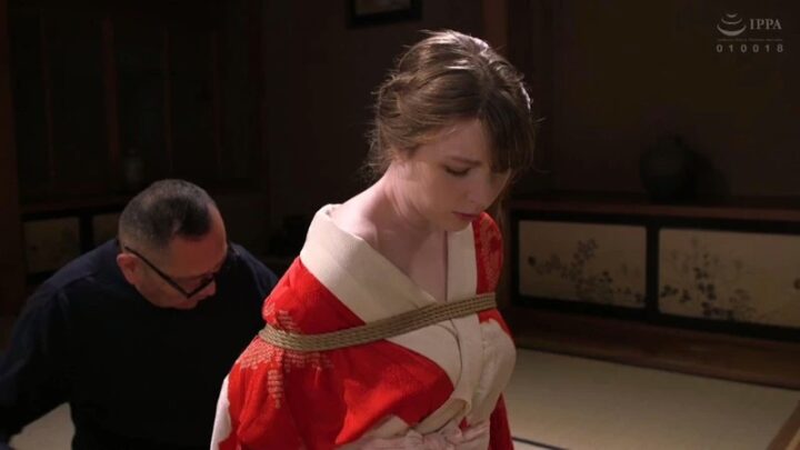 Screenshot 21 from HMPD-10061 June Lovejoy: La Novia Extranjera Blanca Pura en Entrenamiento M, Disciplina de Ajuste Estricto, Sexo Oral H.M.P.E. 180 Min