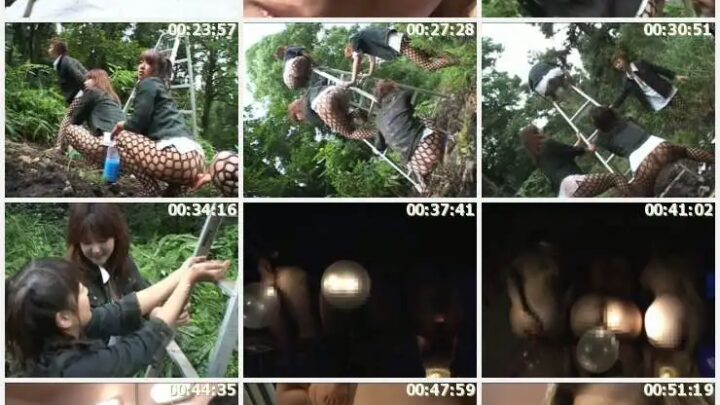 Screenshot 2 from AOT-005 Yui Tokui, Marii Aoi 3a Gen, Eeeto! Fat Sisters Scat All'aperto